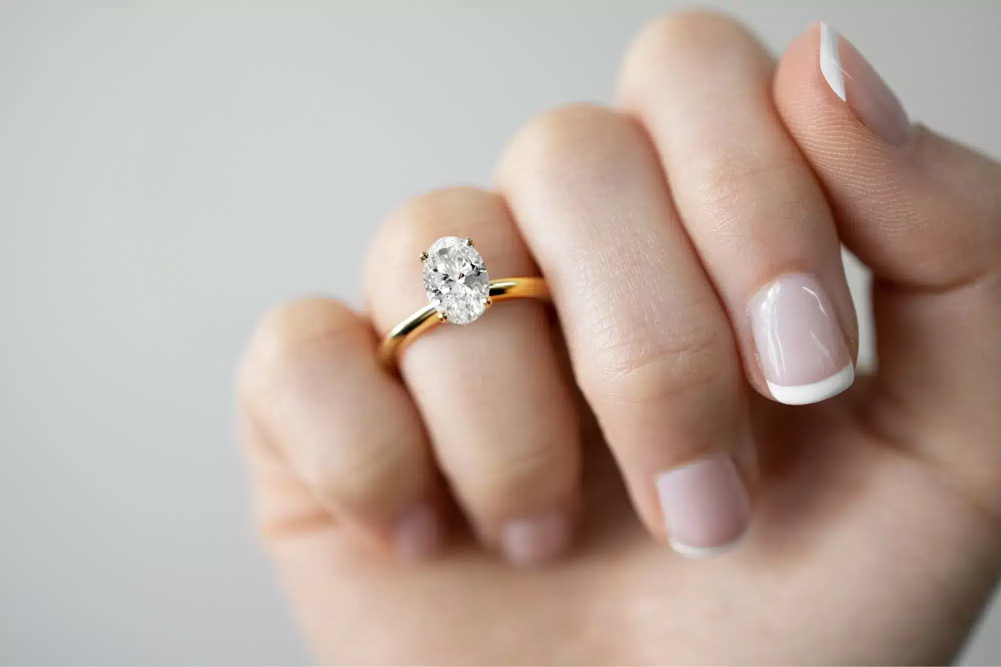 Waratah Oval Cut Yellow Gold Engagement Ring