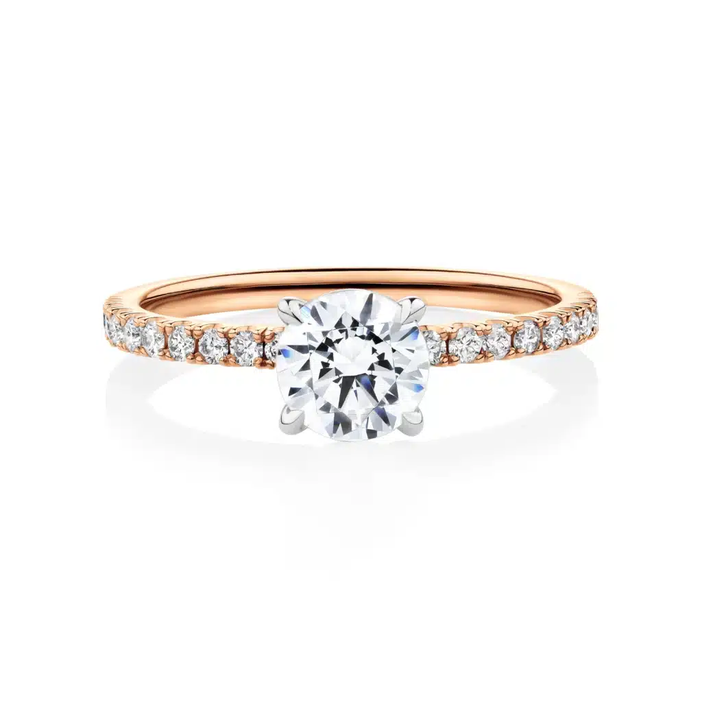 Lilly-Pilly-Rose-Gold-Two-Tone-Round-Cut-Diamond-Engagement-Ring