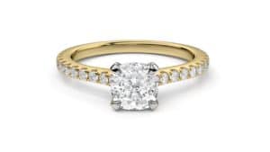 diamondport cushion cut diamond shouldersV1