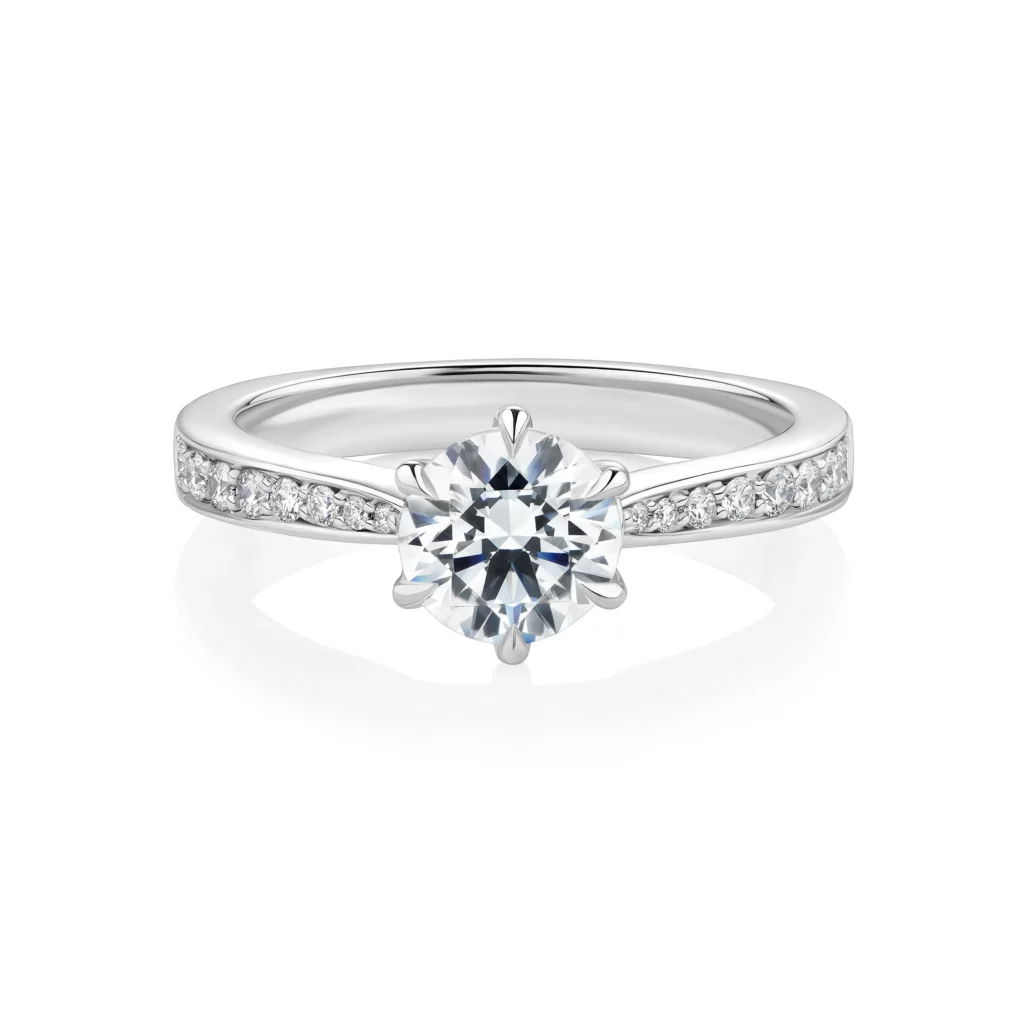 Acacia-Platinum-Round-6-claw-Grain-Set-Diamond-Engagement-Ring