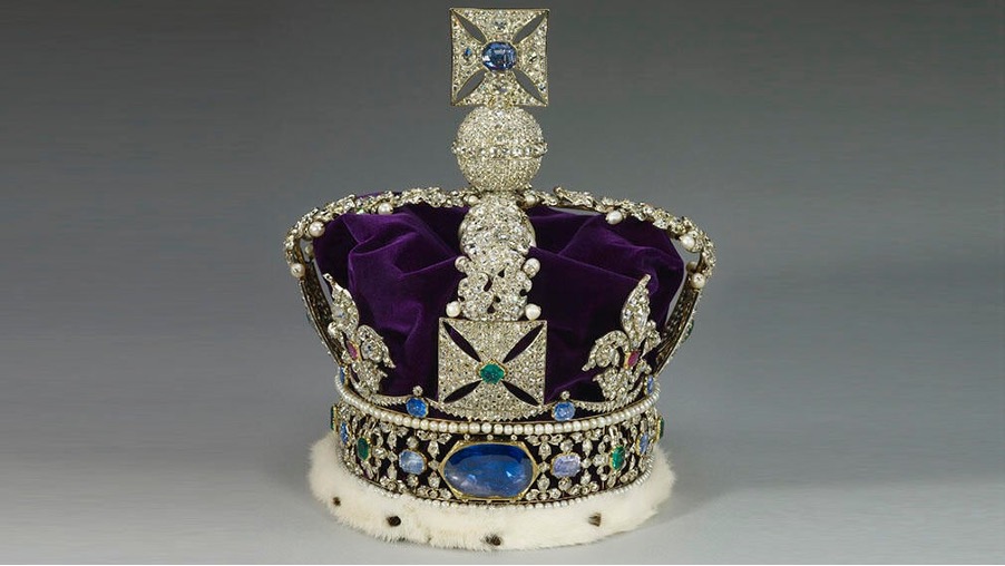 The Imperial State Crown, 1937. © Royal Collection Trust