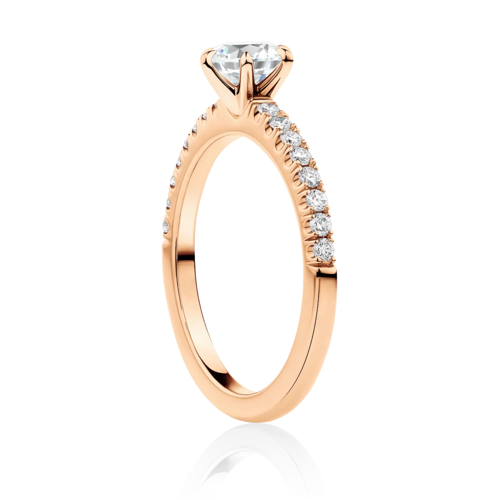 Dianella-Round-6-Claw-Side-Rose-Gold-Round-Diamond-Engagement-Ring