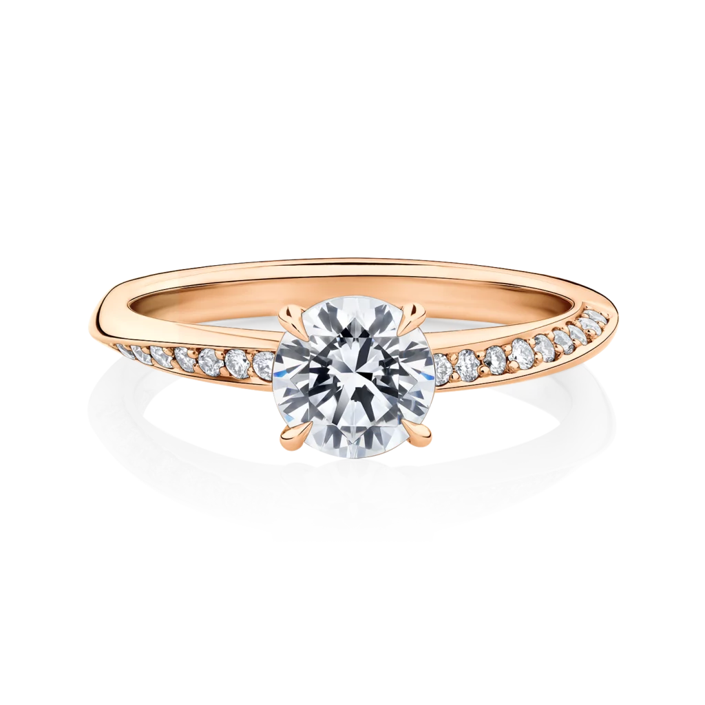 Hibiscus-Rose-Gold-Round-Diamond-Engagement-Ring