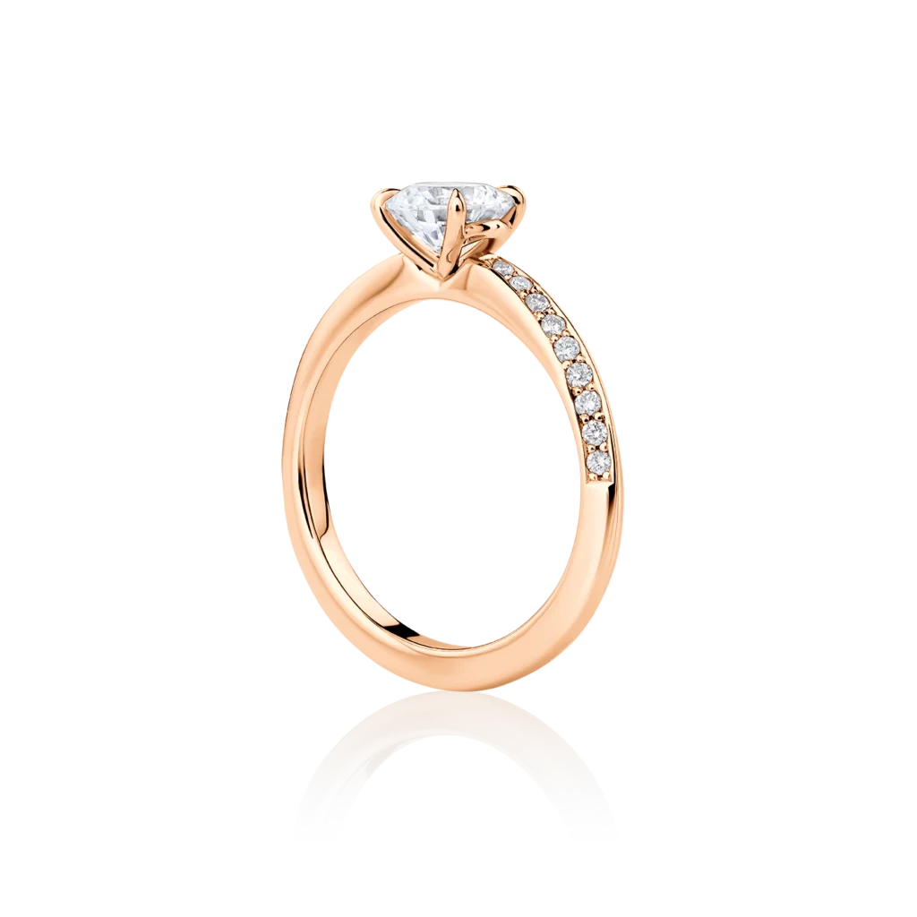 Hibiscus-Side-Rose-Gold-Round-Diamond-Engagement-Ring