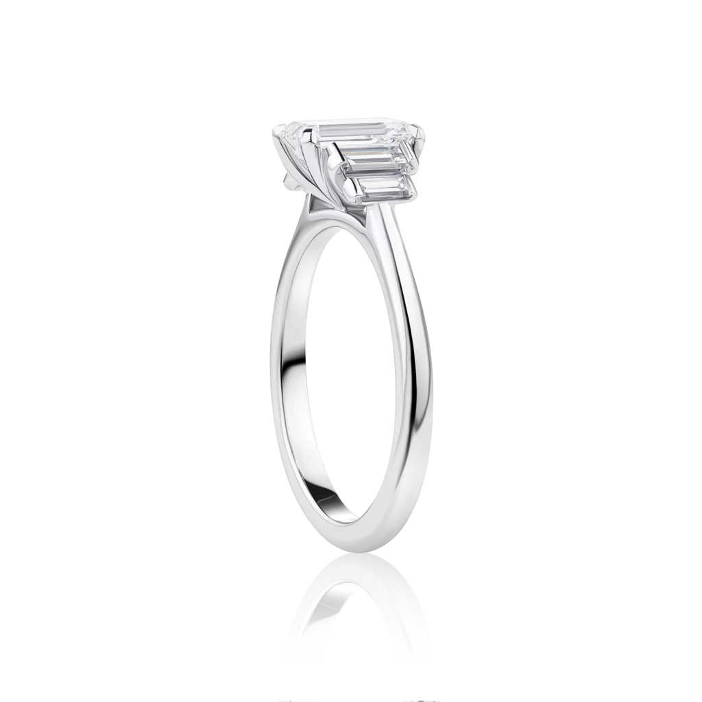 Kurrajong-Side-Platinum-Trilogy-Emerald-Diamond-Engagement-Ring