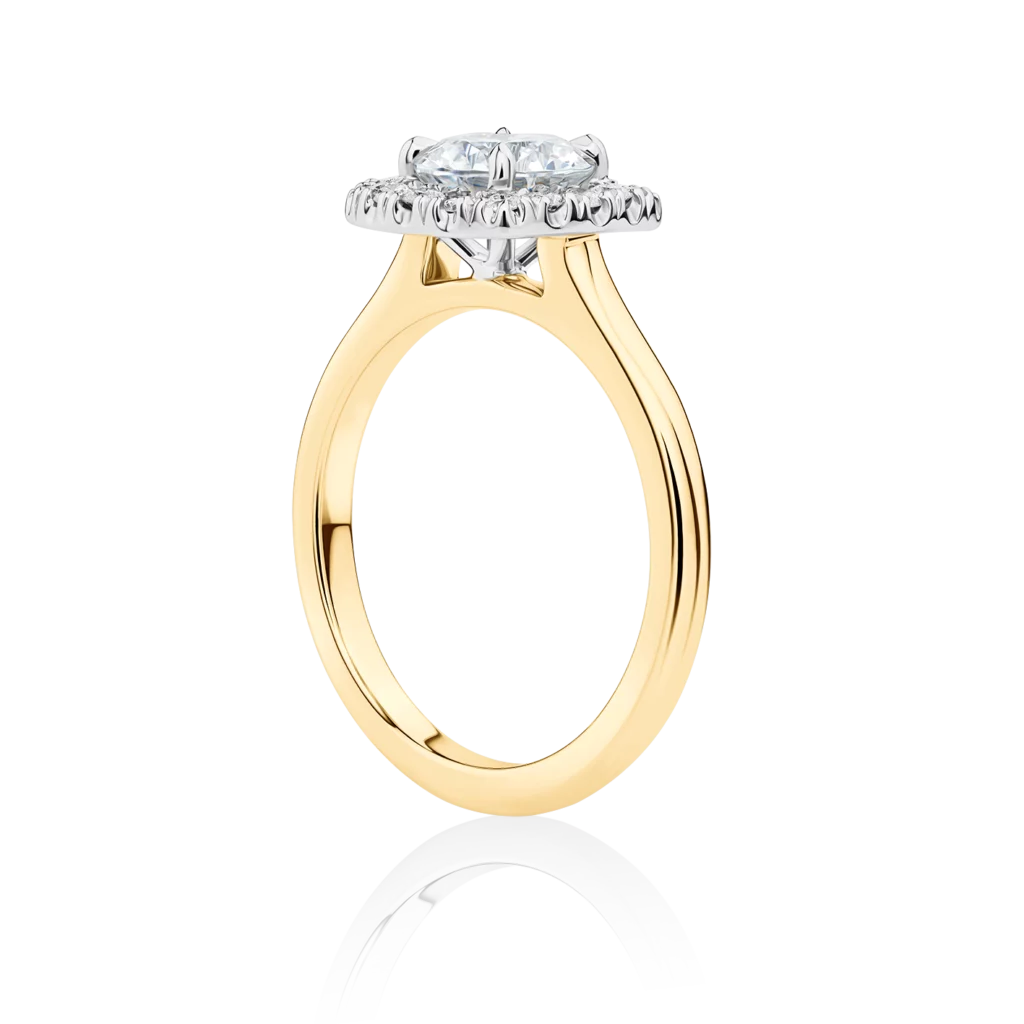Laurina-Side-Yellow-Gold-Two-Tone-Halo-Round-Diamond-Engagement-Ring