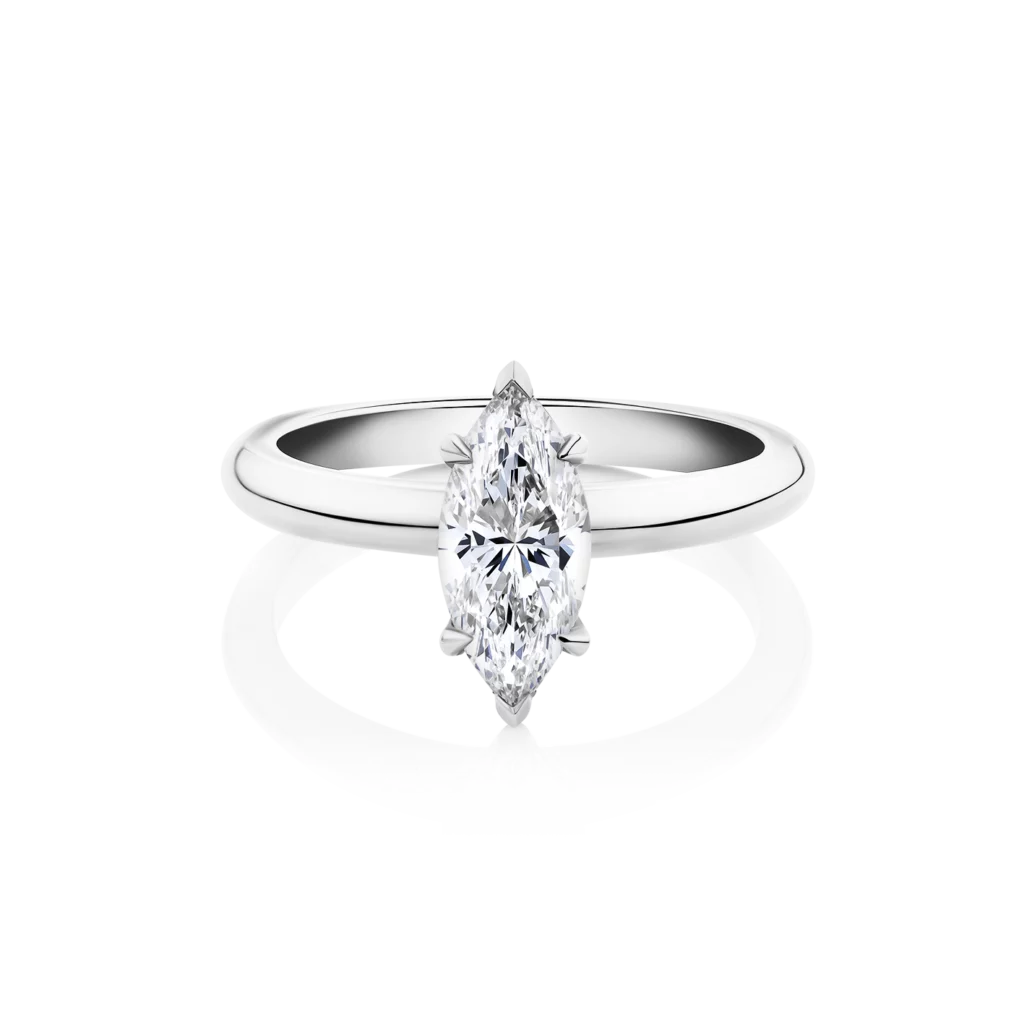 Waratah-Marquise-Platinum-Marquise-Diamond-Engagement-Ring