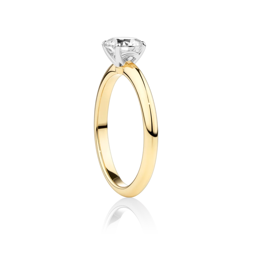 Willow-Round-Yellow-Gold-Two-Tone-Side-Round-Diamond-Engagement-Ring